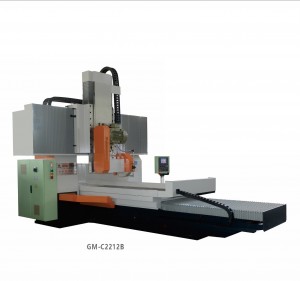 GM-C2212B plc Double Column surface grinding machines with stationnary beam
