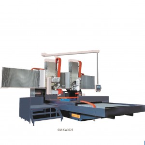 GM-KW3025  CNC Double Column five-face surface grinding machines with stationary beam